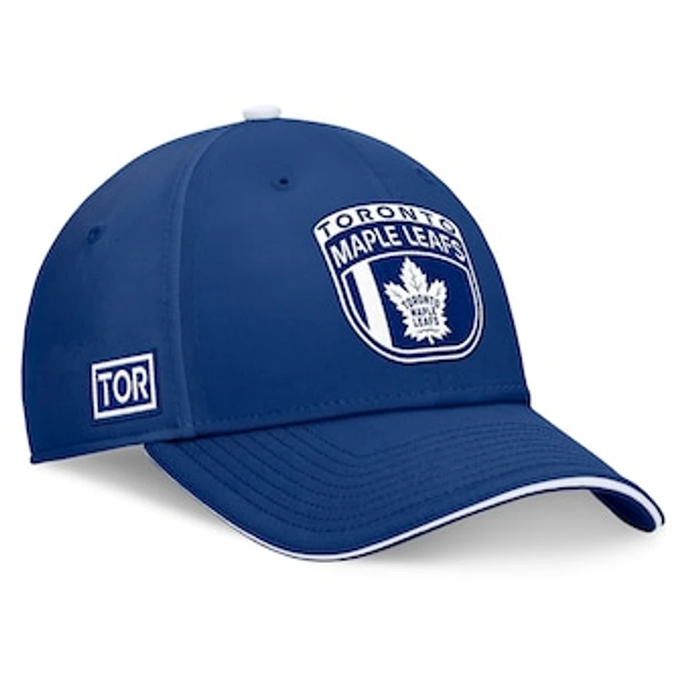 Men's Fanatics Blue Toronto Maple Leafs 2024 NHL Draft Flex Hat