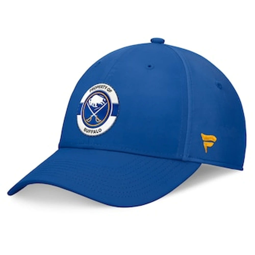 Men's Fanatics Blue Buffalo Sabres Authentic Pro Training Camp Flex Hat