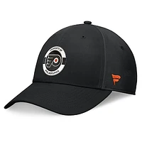 Men's Fanatics Black Philadelphia Flyers Authentic Pro Training Camp Flex Hat