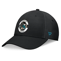 Men's Fanatics Black San Jose Sharks Authentic Pro Training Camp Flex Hat