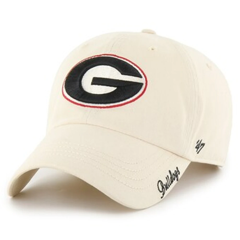 Women's '47 Natural Georgia Bulldogs Miata Clean Up Adjustable Hat