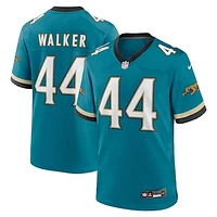 Men's Nike Travon Walker Teal Jacksonville Jaguars Prowler Throwback Player Game Jersey