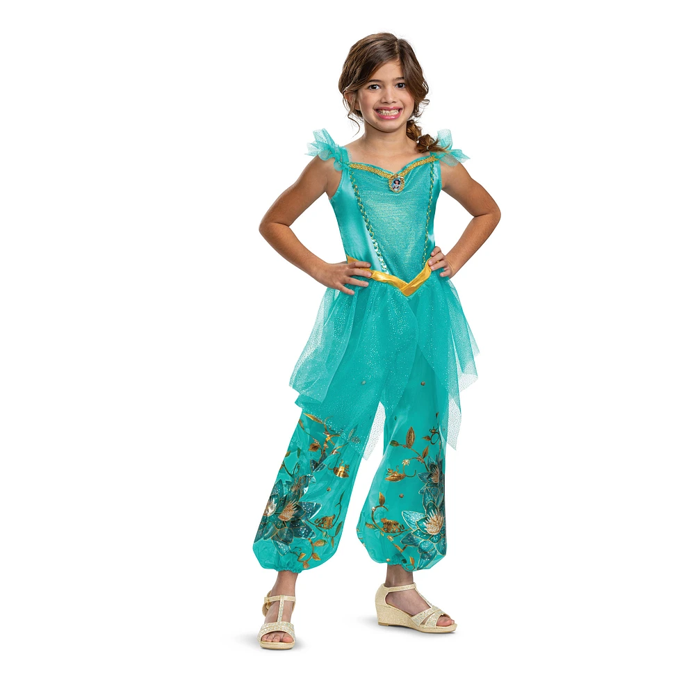 Girls Youth Jasmine Disney Princess Deluxe Costume