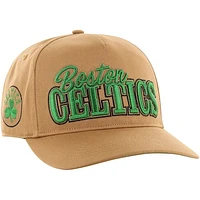 Men's '47 Tan Boston Celtics Barnes Hitch Adjustable Hat