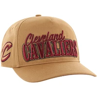 Men's '47 Tan Cleveland Cavaliers Barnes Hitch Adjustable Hat