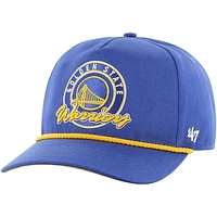 Men's '47 Royal Golden State Warriors Ring Tone Hitch Snapback