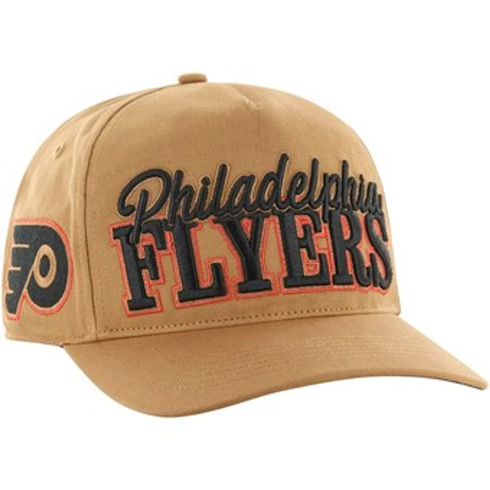 Men's '47 Tan Philadelphia Flyers Barnes Hitch Adjustable Hat