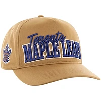 Men's '47 Tan Toronto Maple Leafs Barnes Hitch Adjustable Hat