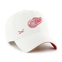 Women's '47 White Detroit Red Wings Confetti Clean Up Adjustable Hat