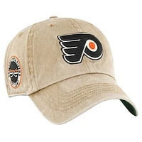 Men's '47 Khaki Philadelphia Flyers  Earldor Clean Up Adjustable Hat