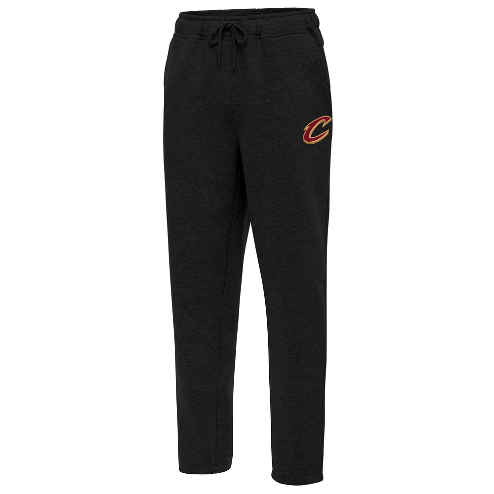 Men's Antigua Black Cleveland Cavaliers Victory Sweatpants