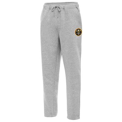 Men's Antigua  Heather Gray Denver Nuggets Victory Sweatpants