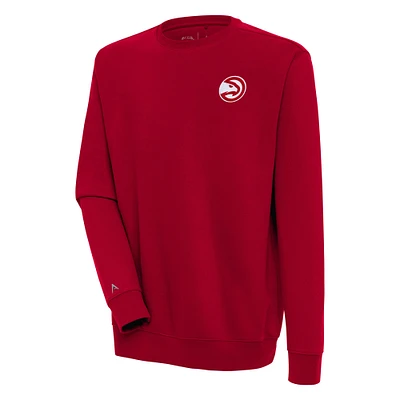 Men's Antigua Atlanta Hawks Victory Pullover Sweatshirt