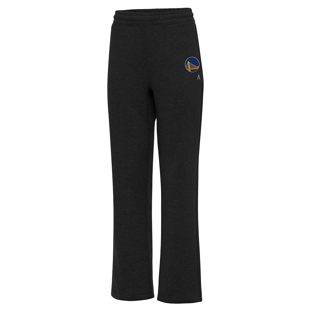 Women's Antigua Black Golden State Warriors Victory Sweatpants