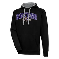 Men's Antigua Baltimore Ravens Victory Pullover Hoodie