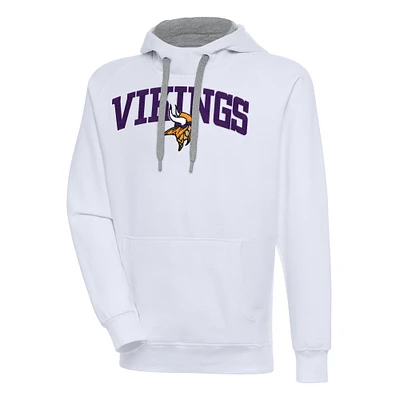 Men's Antigua Minnesota Vikings Victory Pullover Hoodie