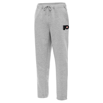 Men's Antigua  Heather Gray Philadelphia Flyers Victory Sweatpants