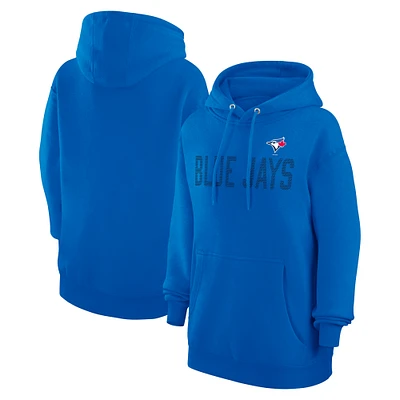 Women's G-III 4Her by Carl Banks  Royal Toronto Blue Jays Dot Print Pullover Hoodie