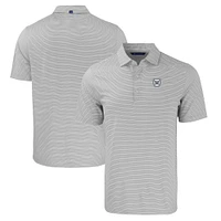 Men's Cutter & Buck  Gray/White Butler Bulldogs Big Tall Forge Eco Double Stripe Stretch Recycled Polo