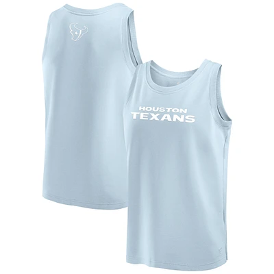 Men's Fanatics Light Blue Houston Texans Elements Tank Top