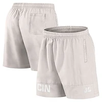 Men's Fanatics Cream Cincinnati Bengals Elements Shorts