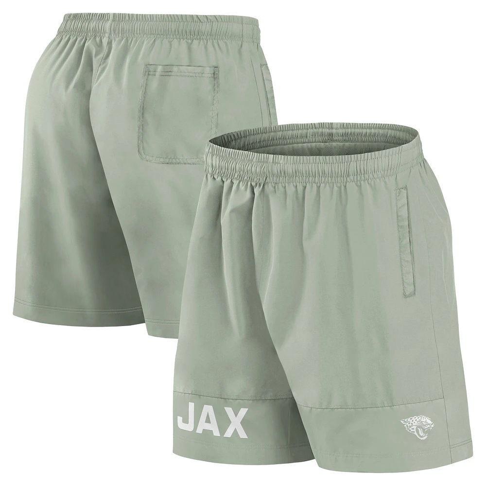 Men's Fanatics Mint Jacksonville Jaguars Elements Shorts