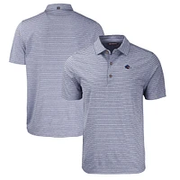 Men's Cutter & Buck  Heather Navy UTSA Roadrunners Big Tall Forge Eco Stripe Stretch Recycled Polo