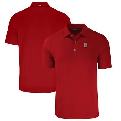 Men's Cutter & Buck Cardinal Stanford Big Tall Forge Eco Stretch Recycled Polo