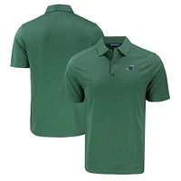 Men's Cutter & Buck Heather Green Tulane Wave Big Tall Forge Eco Stretch Recycled Polo