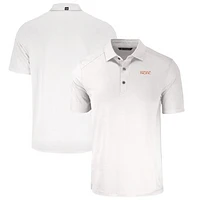 Men's Cutter & Buck White Pacific Tigers Big Tall Forge Eco Stretch Recycled Polo