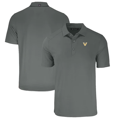 Men's Cutter & Buck Gray Vanderbilt Commodores Big Tall Forge Eco Stretch Recycled Polo