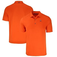 Men's Cutter & Buck Orange Virginia Cavaliers Big Tall Forge Eco Stretch Recycled Polo
