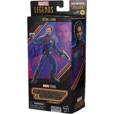 Chris Pratt Guardians of the Galaxy Volume 3 Autographed Marvel Legends Action Figure