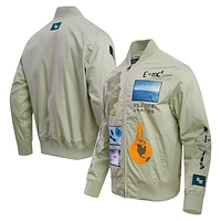 Men's Freeze Max Light Green The Twilight Zone Full-Zip Jacket