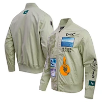 Men's Freeze Max Light Green The Twilight Zone Full-Zip Jacket