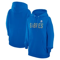 Women's G-III 4Her by Carl Banks  Royal Buffalo Sabres Dot Print Pullover Hoodie