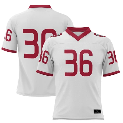 Men's GameDay Greats #36 White Harvard Crimson Football Jersey