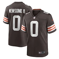 Men's Nike Greg Newsome II Brown Cleveland Browns Team Game Jersey