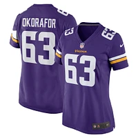 Women's Nike Chim Okorafor Purple Minnesota Vikings Team Game Jersey