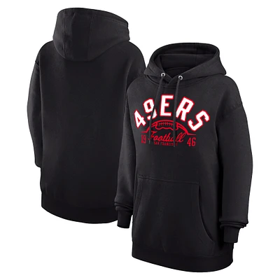 Unisex Starter San Francisco 49ers Half Ball Team Fleece Pullover Hoodie