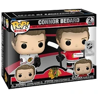 Funko Connor Bedard Chicago Blackhawks Fanatics Exclusive Two-Pack Vinyl Figure