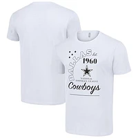 Men's Starter  White Dallas Cowboys City Arch Team T-Shirt
