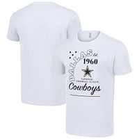Men's Starter  White Dallas Cowboys City Arch Team T-Shirt