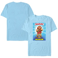 Unisex  Light Blue Clerks x Garbage Pail Kids Buddy Christ Caricature T-Shirt