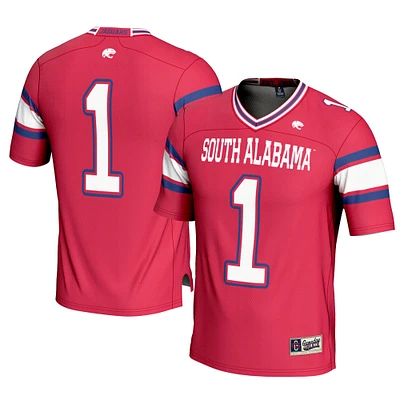 Youth GameDay Greats #1 Red South Alabama Jaguars Football Jersey
