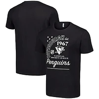 Men's Starter  Black Pittsburgh Penguins Arch City Team Graphic T-Shirt