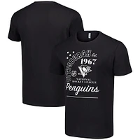 Men's Starter  Black Pittsburgh Penguins Arch City Team Graphic T-Shirt