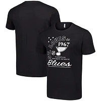 Men's Starter  Black St. Louis Blues Arch City Team Graphic T-Shirt
