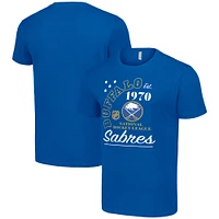 Men's Starter  Royal Buffalo Sabres Arch City Team Graphic T-Shirt