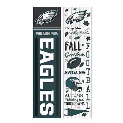 Philadelphia Eagles 47" Double Sided Fall Leaner Fan Sign